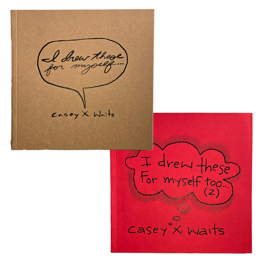 Casey Waits - I Drew These For Myself... | 2xBook Bundle