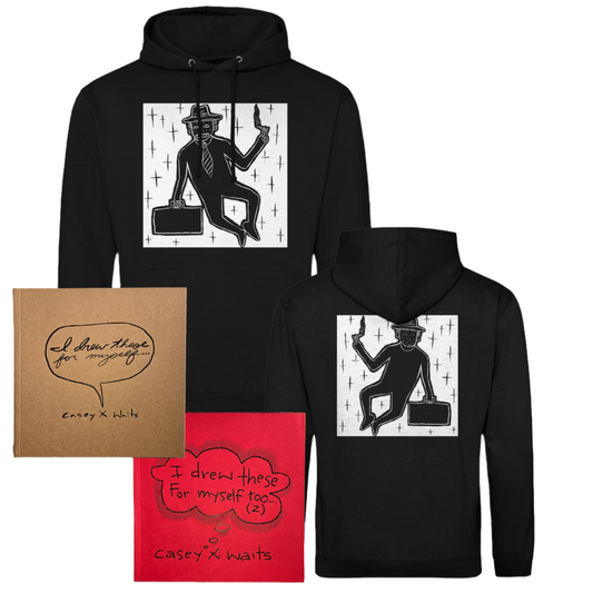 Casey Waits - I Drew These For Myself... | 2xBook+Hoodie Bundle